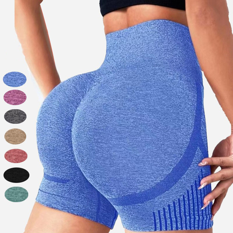Yoga shorts, high-waisted and hip-lifting yoga pants, running and fitness pants, yoga wear, sportswear, and three-inch pants